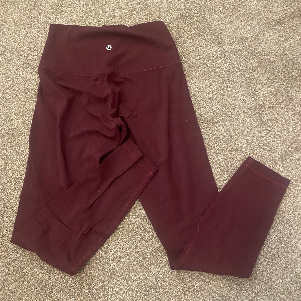 Lululemon 25 inch align leggings size 6